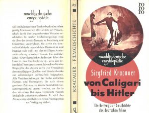 Siegfried Kracauer - Von Caligari bis Hitler (Rowohlt, 1958)
