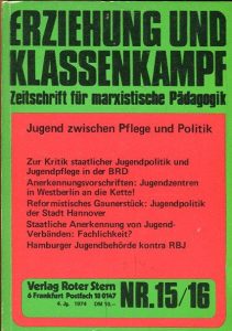 Erziehung und Klassenkampf (Verlag Roter Stern, 1974)
