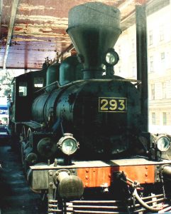 Lokomotive des Zuges, mit dem Lenin am 3. April 1917 in St. Petersburg ankam
