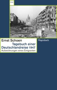 Ernst Schoen: Tagebuch einer Deutschlandreise